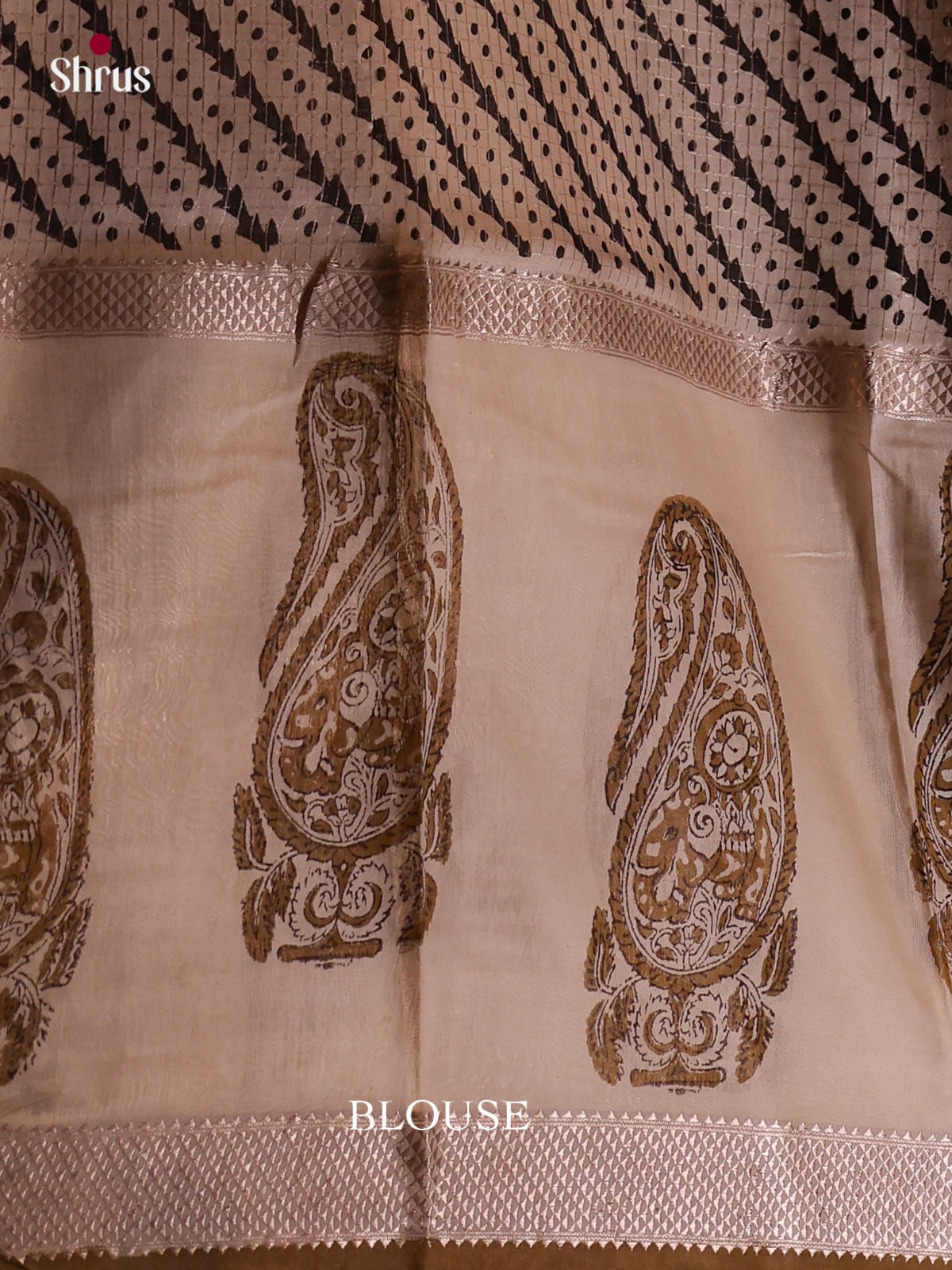 Chanderi Saree - EFS09037 - Shop on Shrus.com