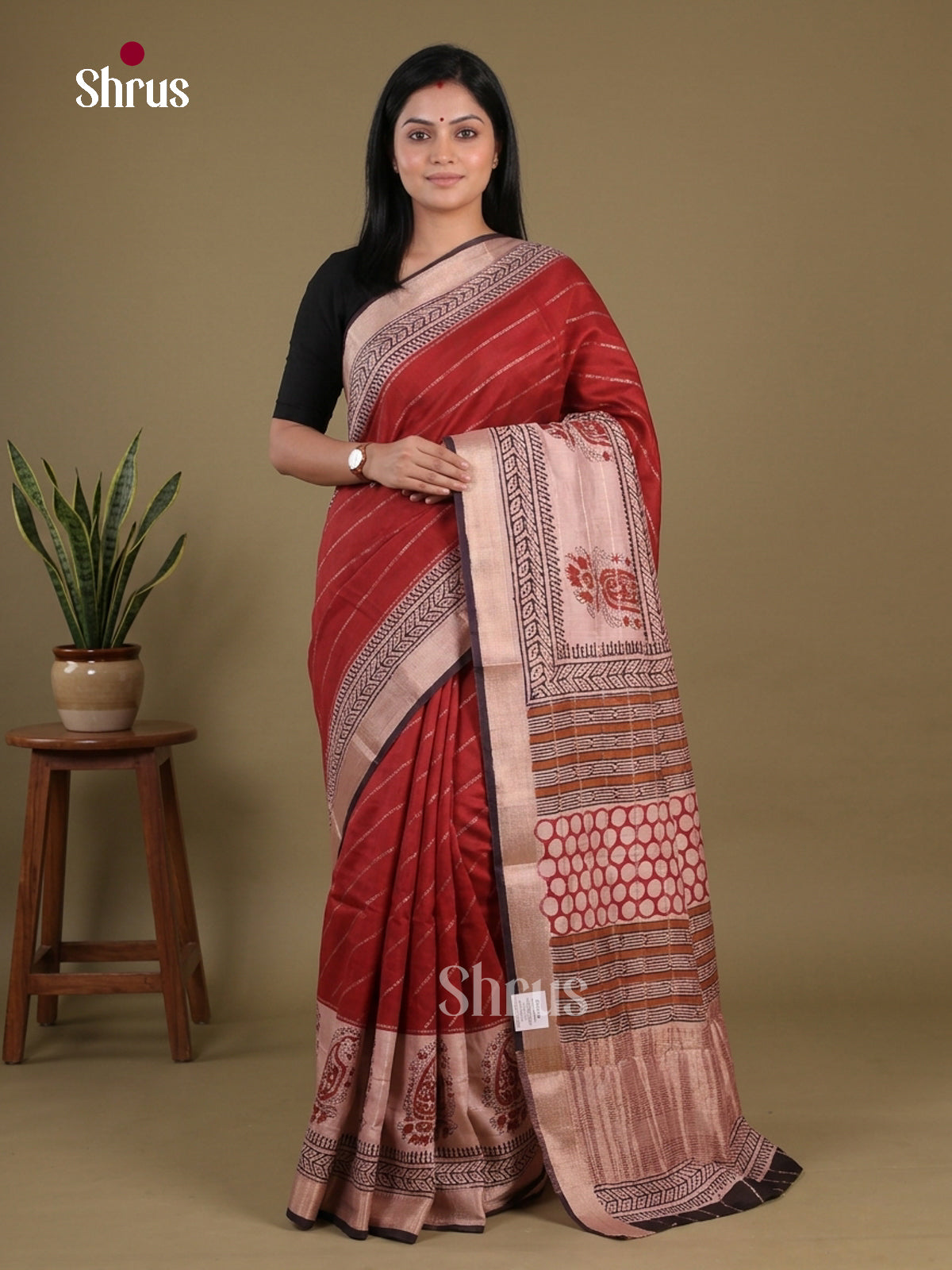 Chanderi Saree - EFS09044