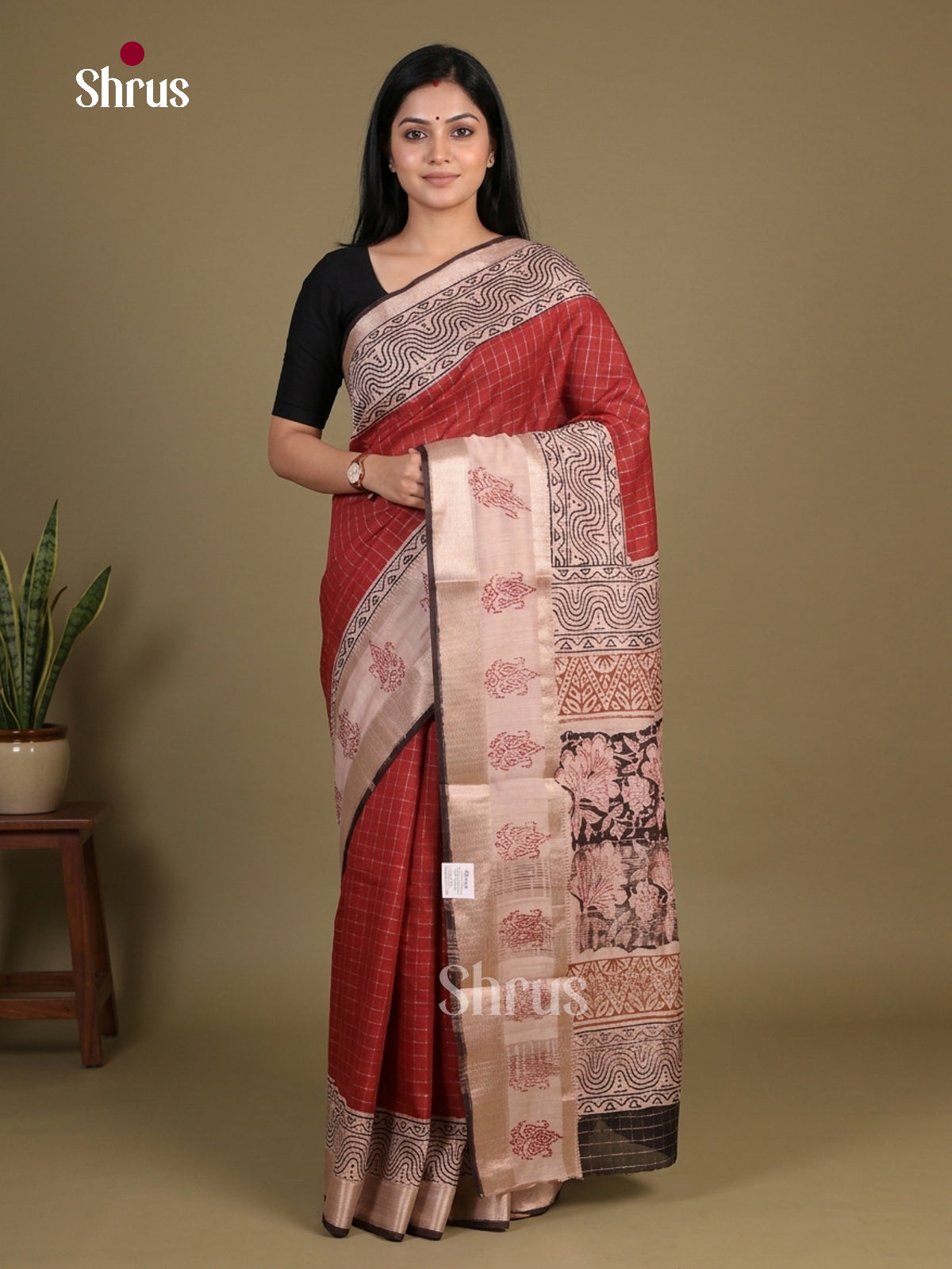 Chanderi Saree - EFS09051