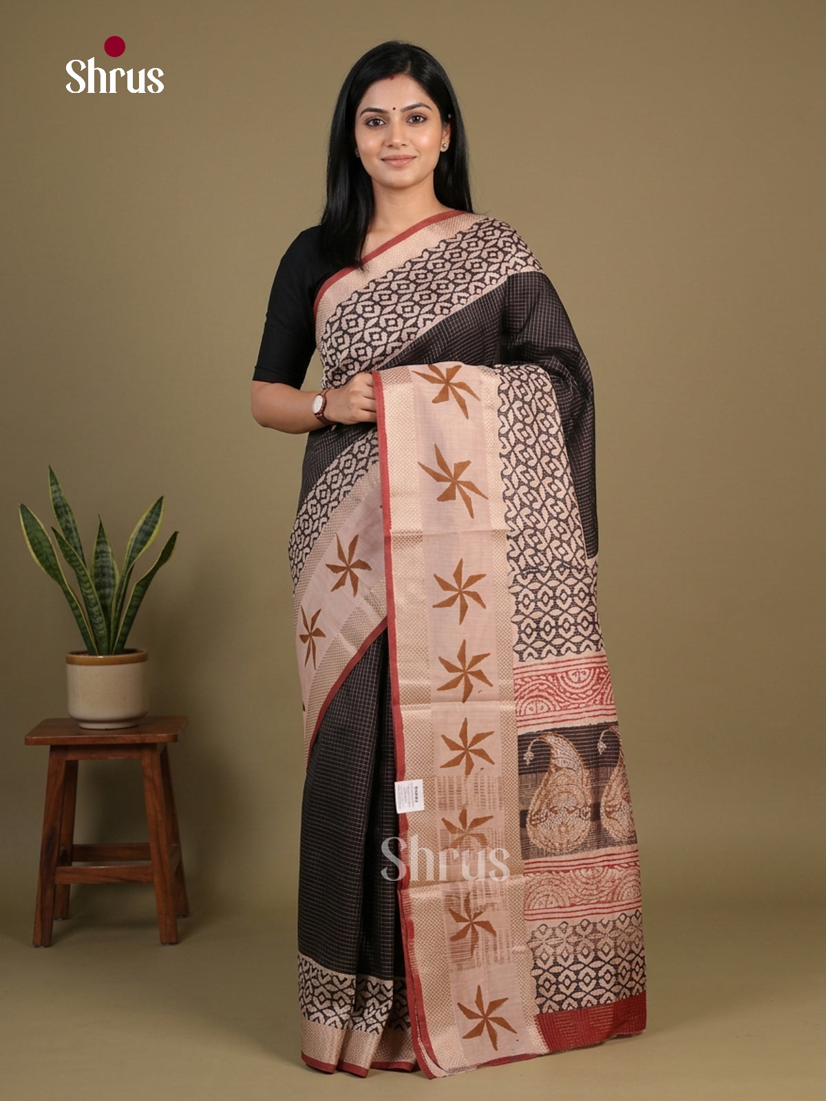 Chanderi Saree - EFS09052