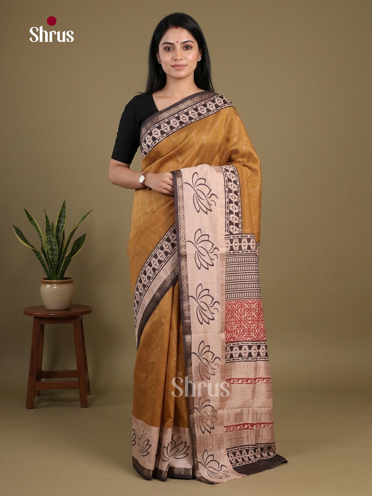 Chanderi Saree - EFS09064