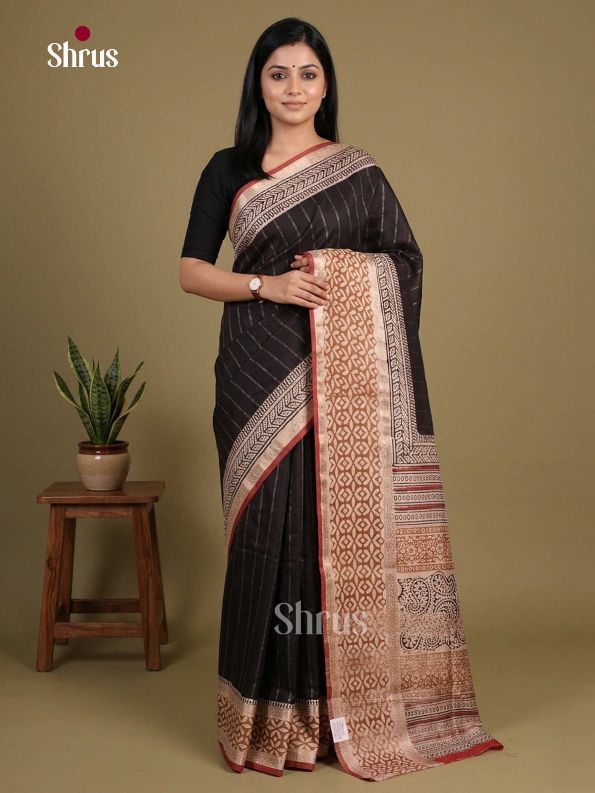 Chanderi Saree - EFS09065