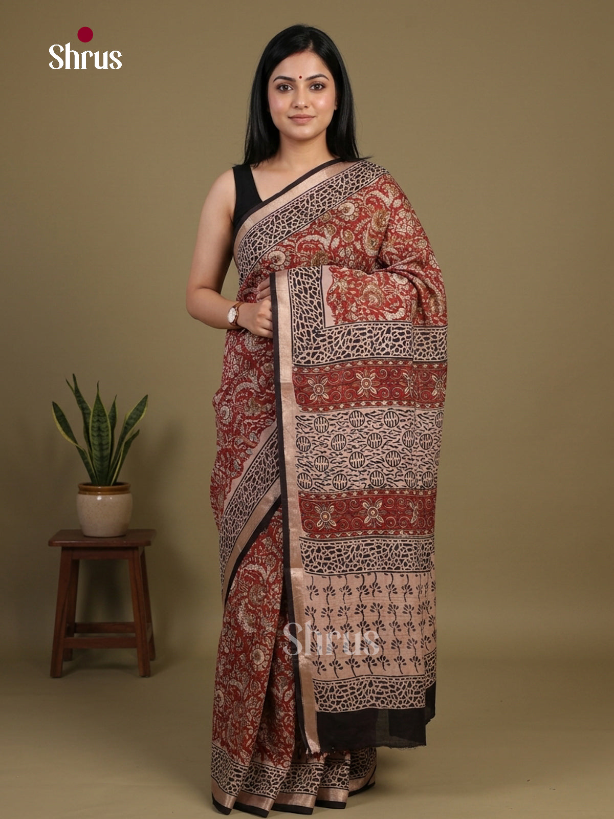 Modal Silk Saree - EFS09113 - Shop on Shrus.com