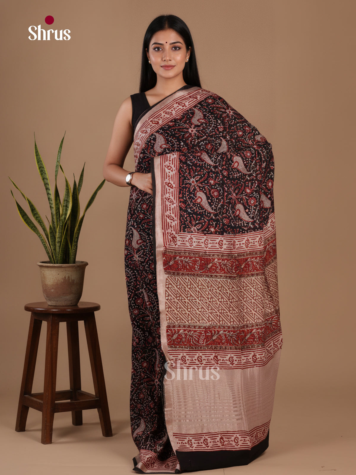 Modal Silk Saree - EFS09116 - Shop on Shrus.com