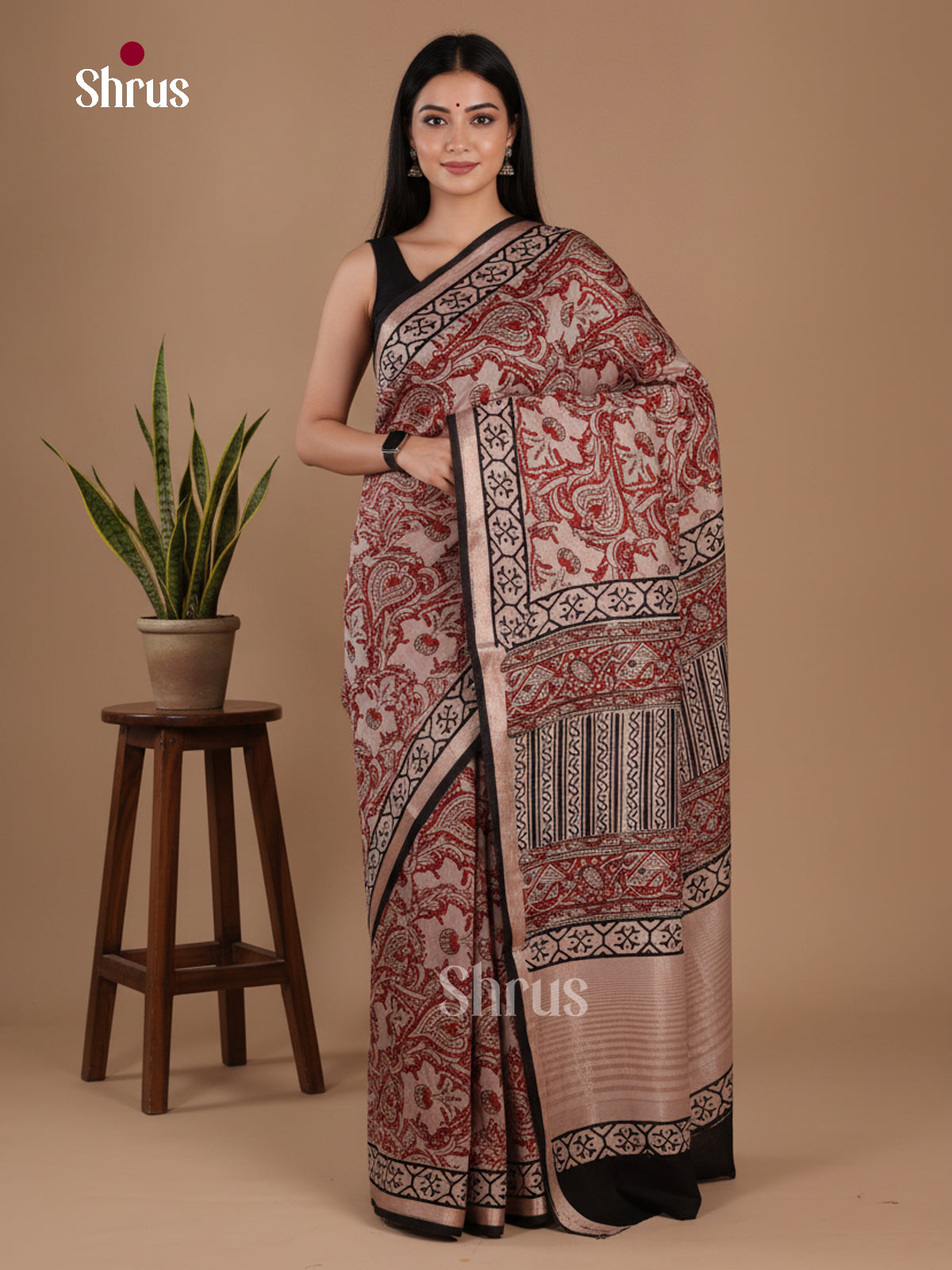 Modal Silk Saree - EFS09119 - Shop on Shrus.com