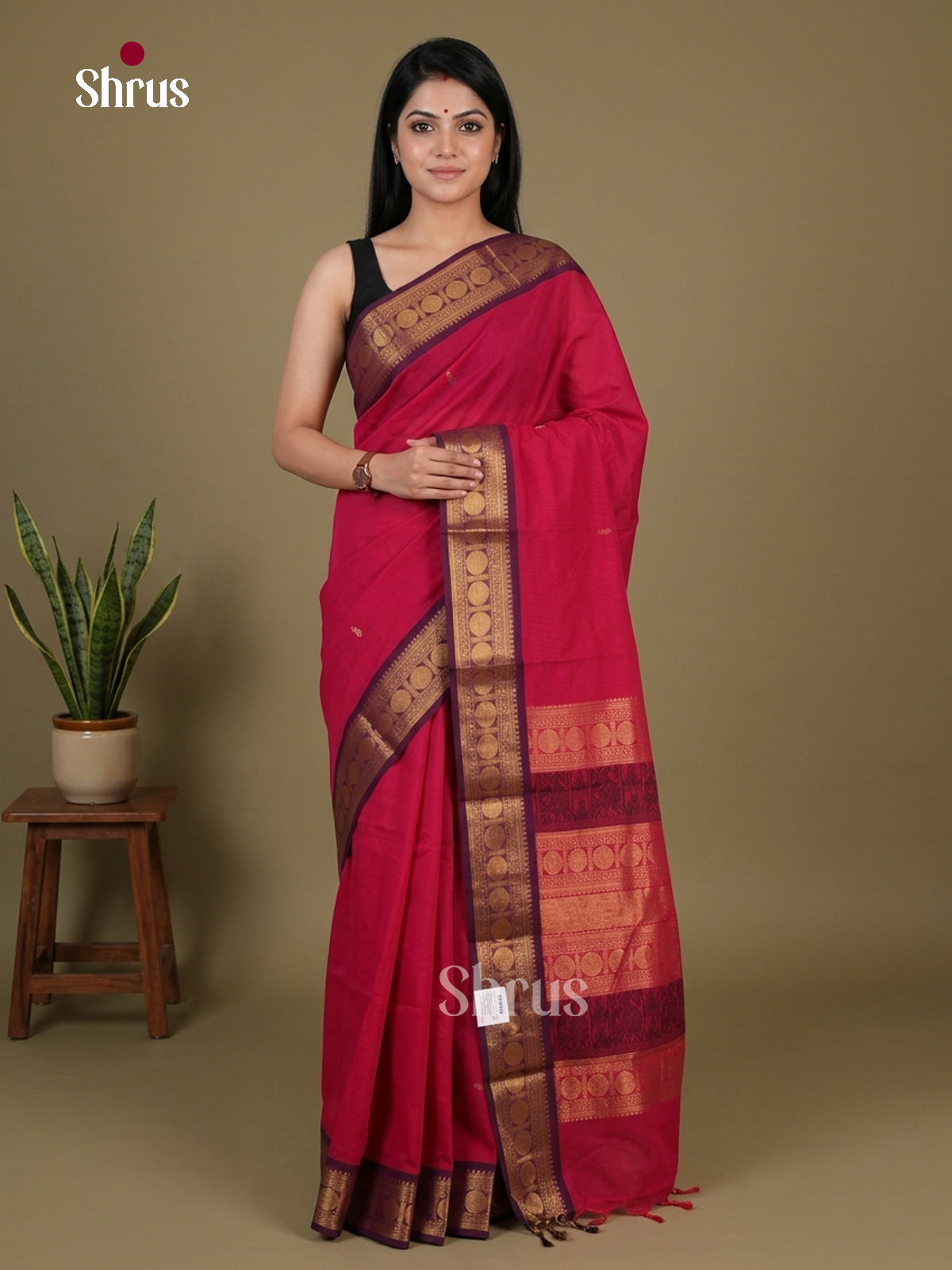 Chettinad Cotton Saree - EFS09166