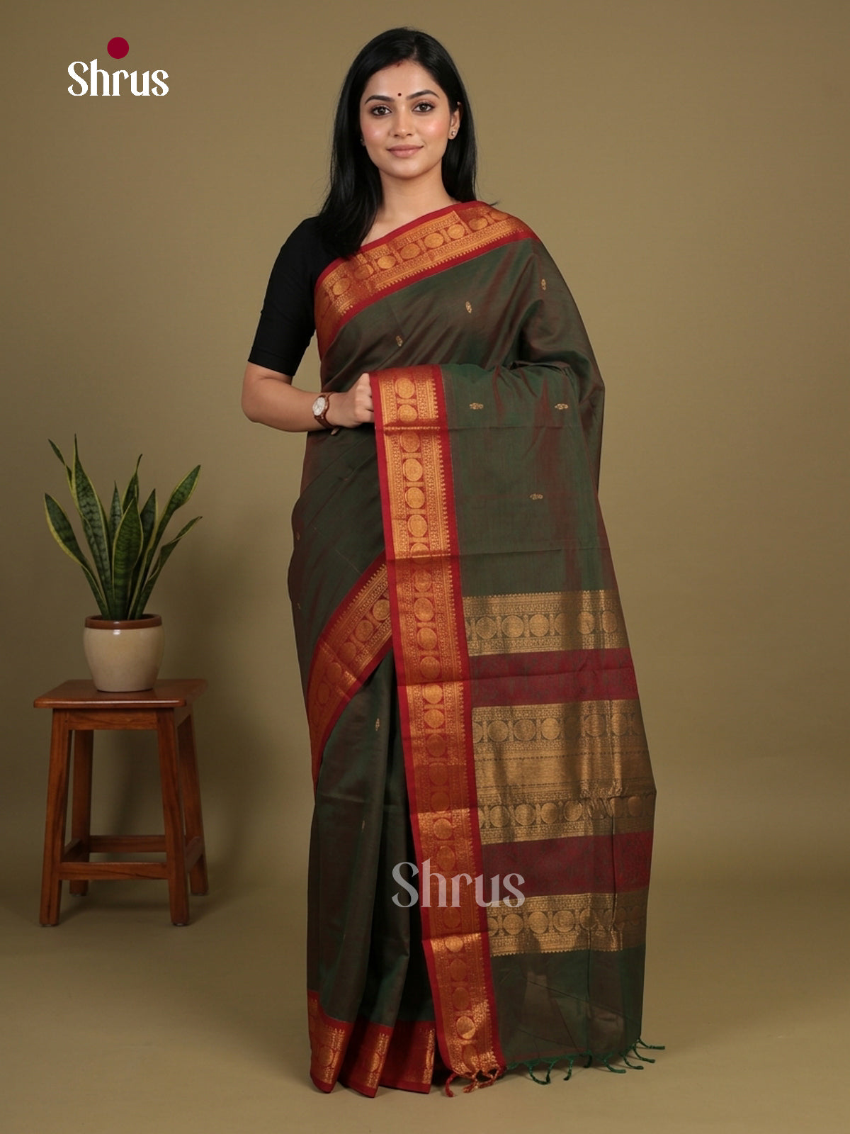 Chettinad Cotton Saree - EFS09168
