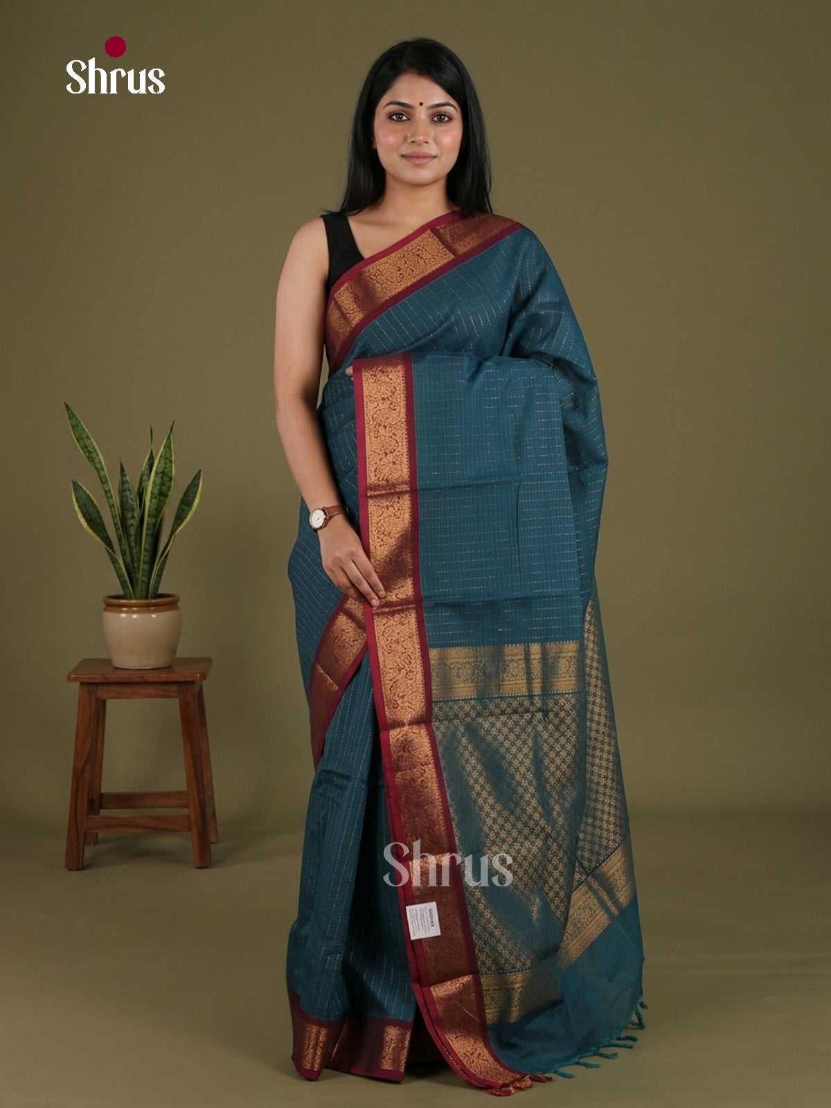 Chettinad Cotton Saree - EFS09176