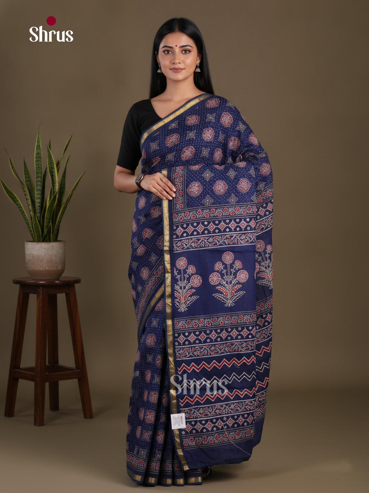 Mul Mul Cotton Saree - EFS10034 - Shop on Shrus.com
