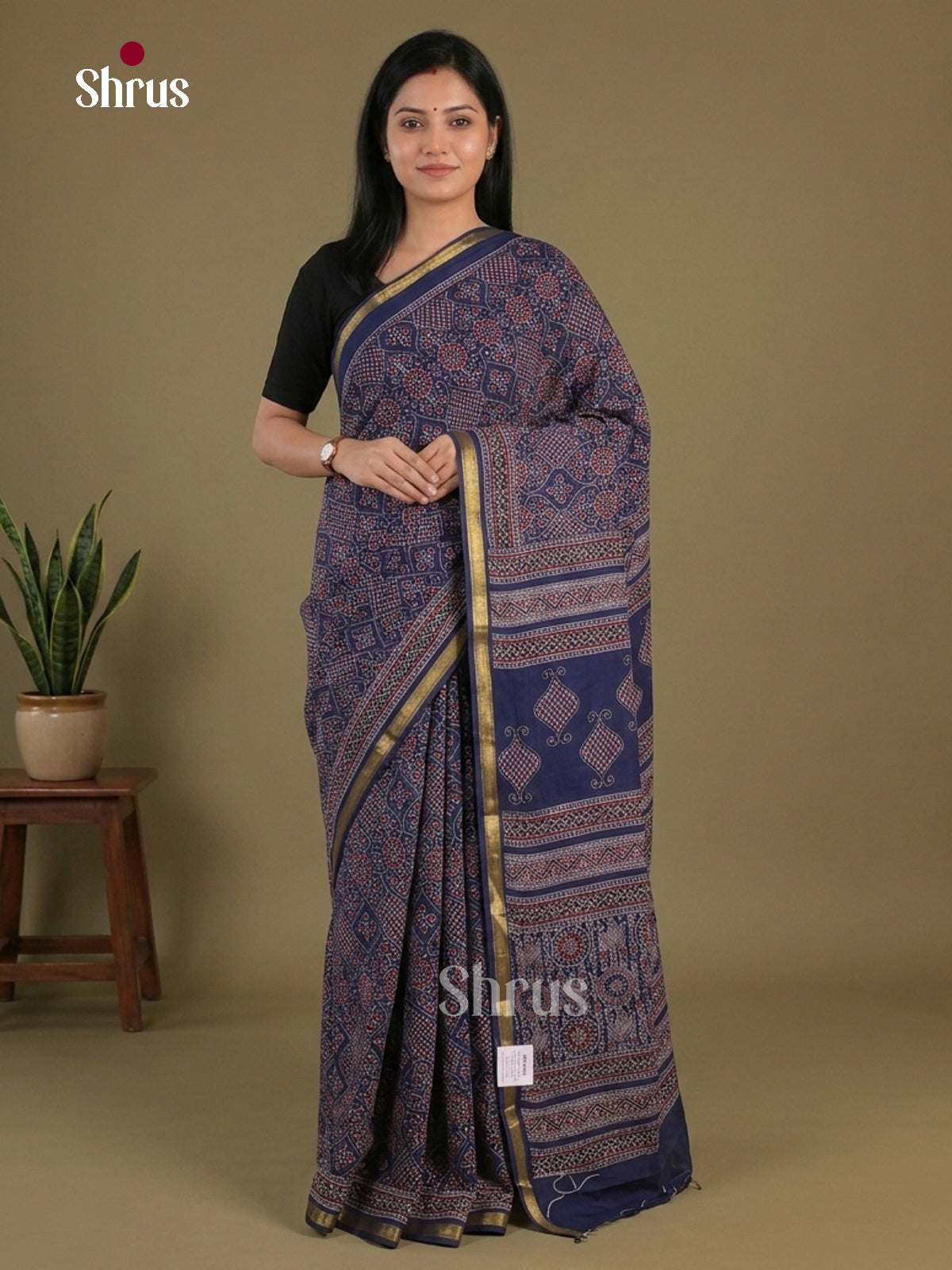 Mul Mul Cotton Saree - EFS10036 - Shop on Shrus.com
