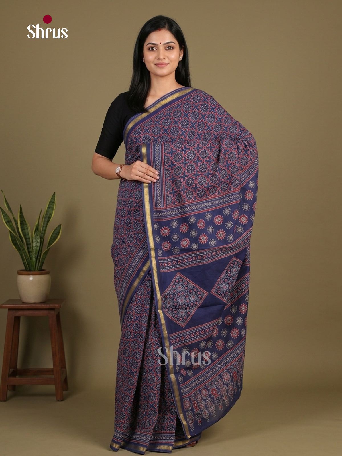Mul Mul Cotton Saree - EFS10039