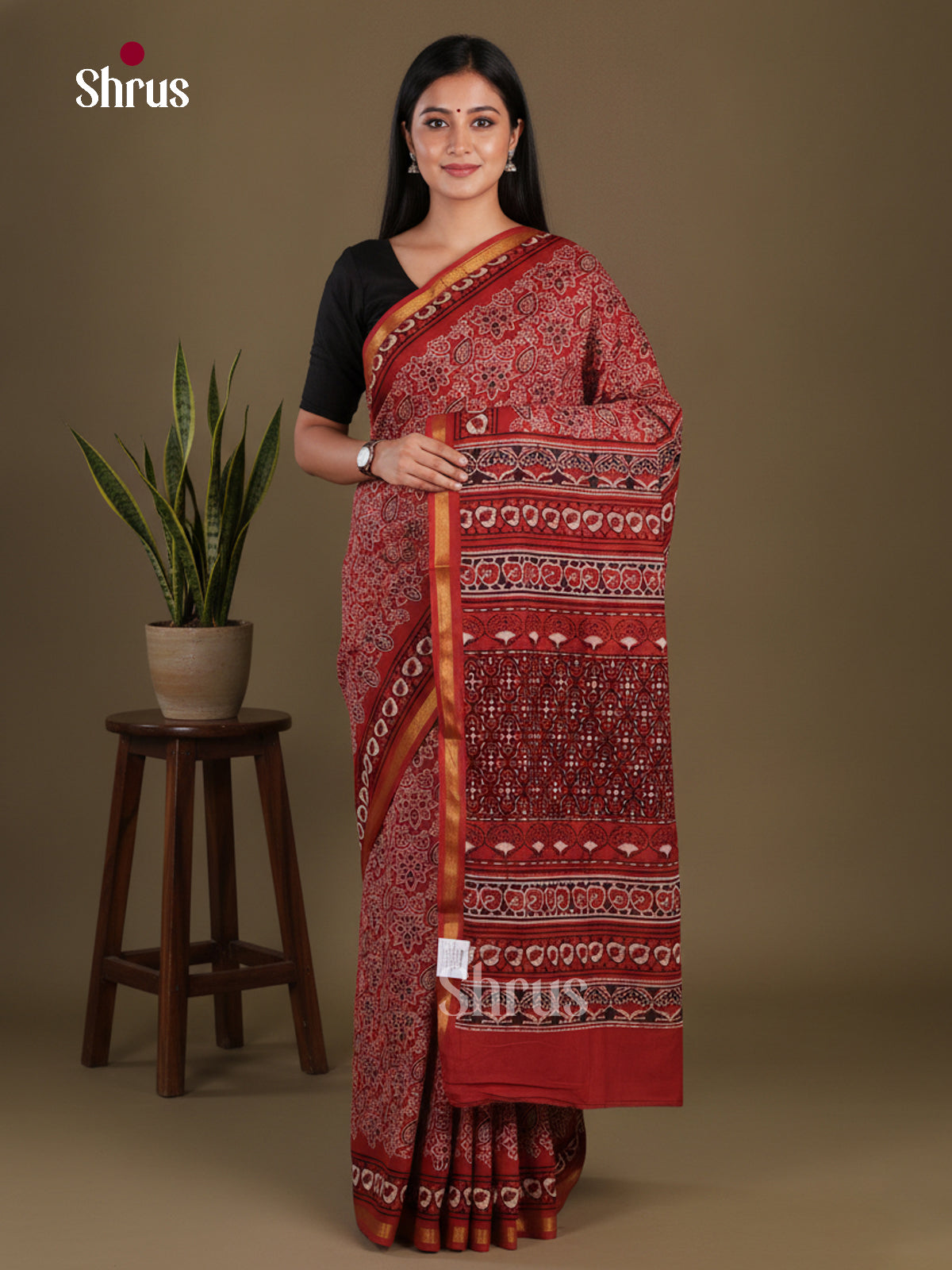 Mul Mul Cotton Saree - EFS10047 - Shop on Shrus.com