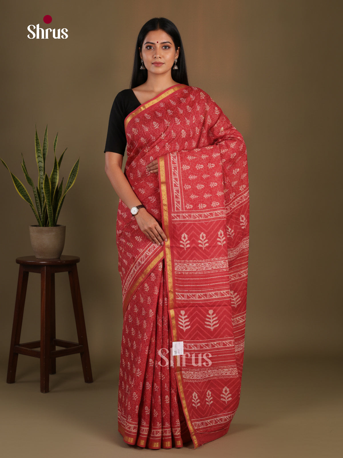 Mul Mul Cotton Saree - EFS10064 - Shop on Shrus.com