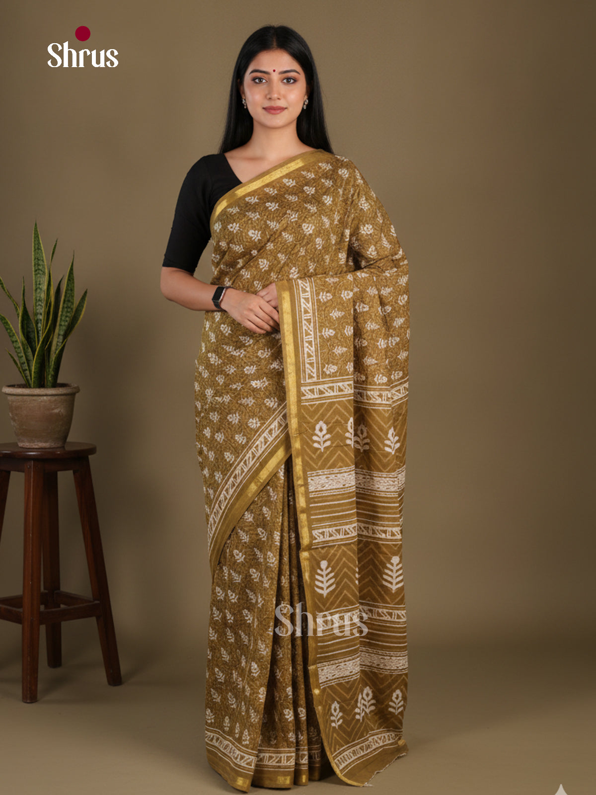 Mul Mul Cotton Saree - EFS10065 - Shop on Shrus.com
