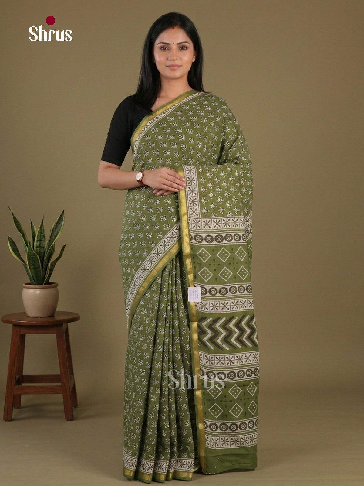 Mul Mul Cotton Saree - EFS10067