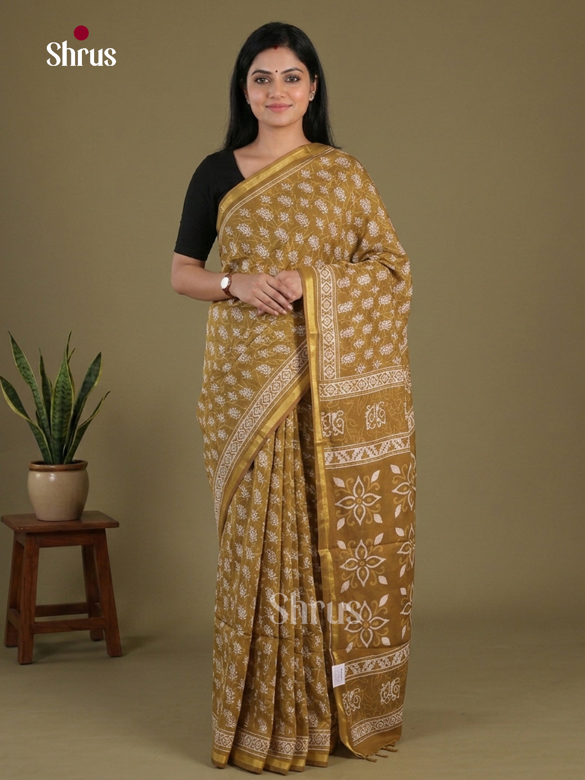 Mul Mul Cotton Saree - EFS10075 - Shop on Shrus.com