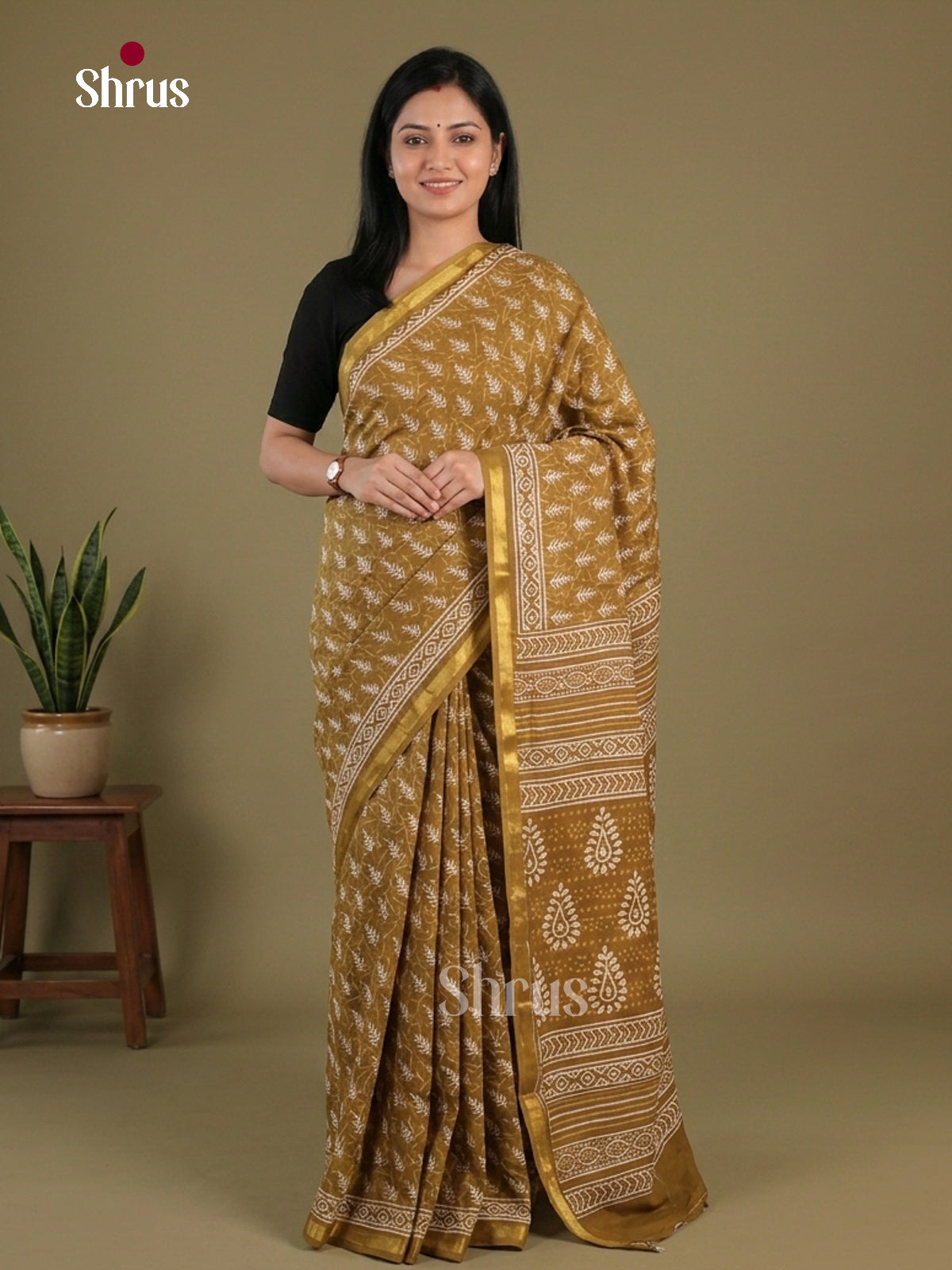 Mul Mul Cotton Saree - EFS10077 - Shop on Shrus.com