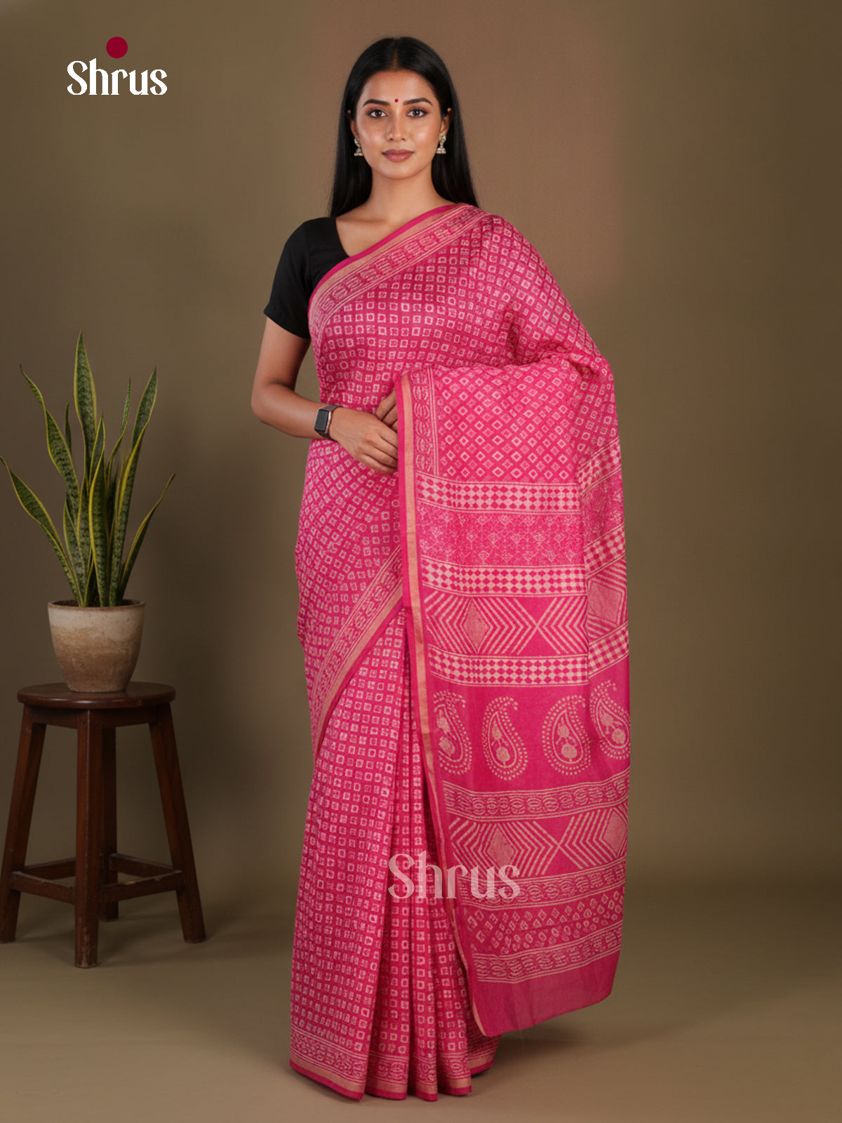 Mul Mul Cotton Saree - EFS10129 - Shop on Shrus.com