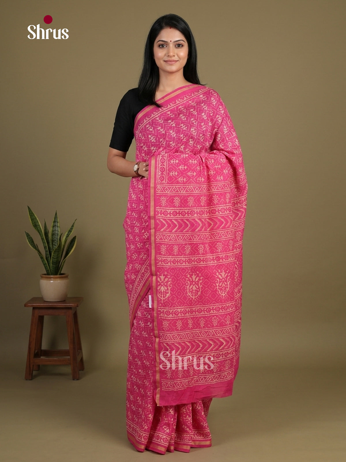 Mul Mul Cotton Saree - EFS10130 - Shop on Shrus.com