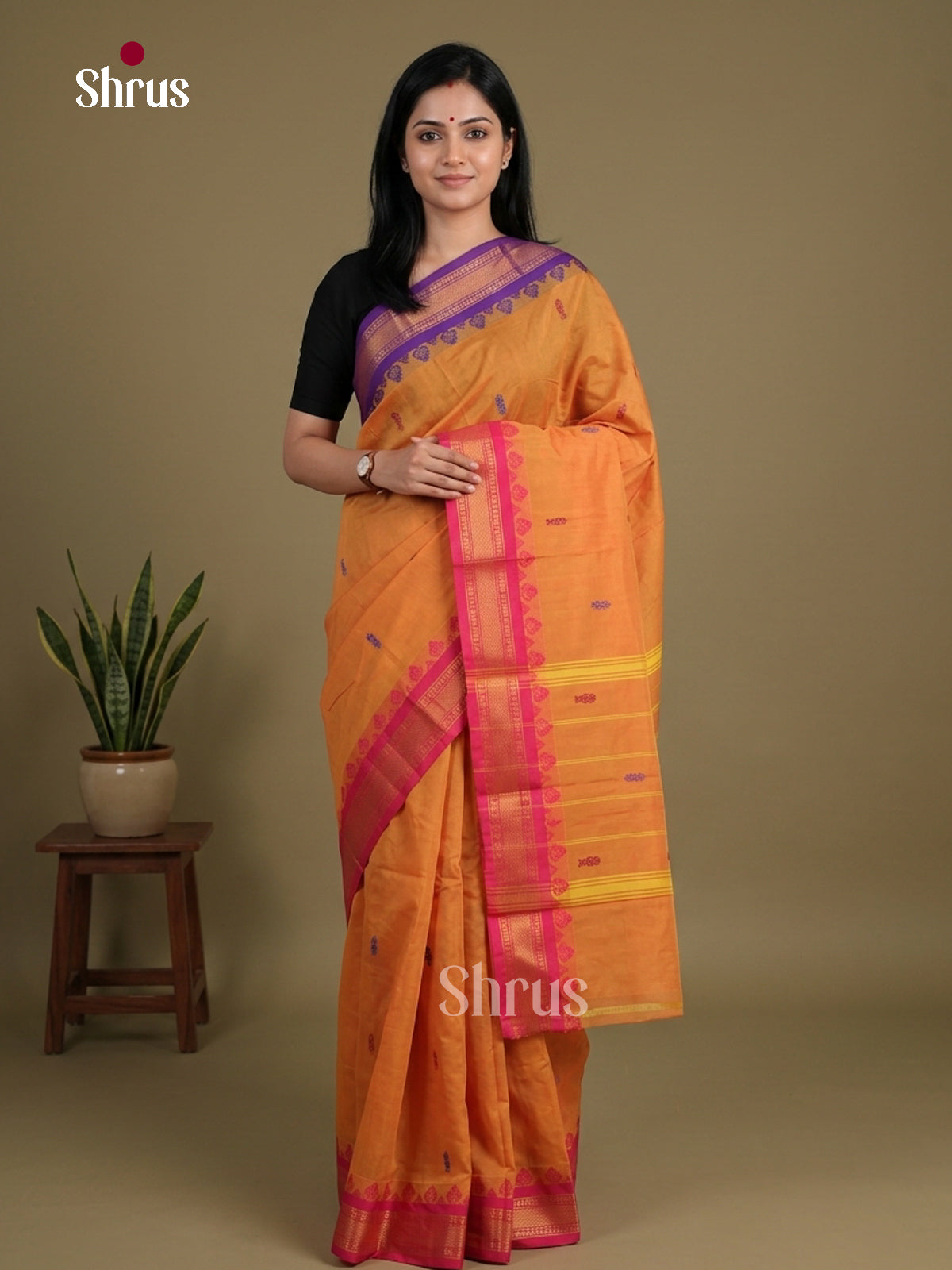 Chettinad Mix Cotton Saree - EFS10216 - Shop on Shrus.com