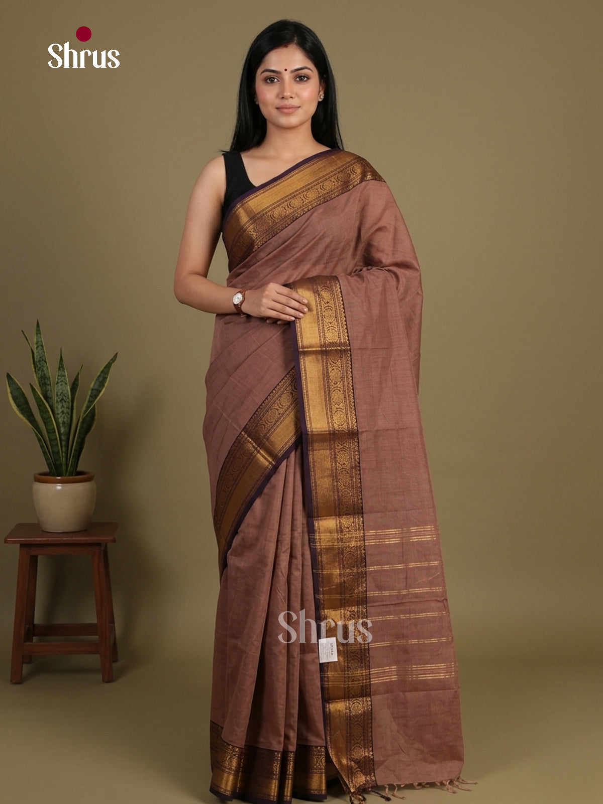 Chettinad Cotton Saree - EFS11017 - Shop on Shrus.com