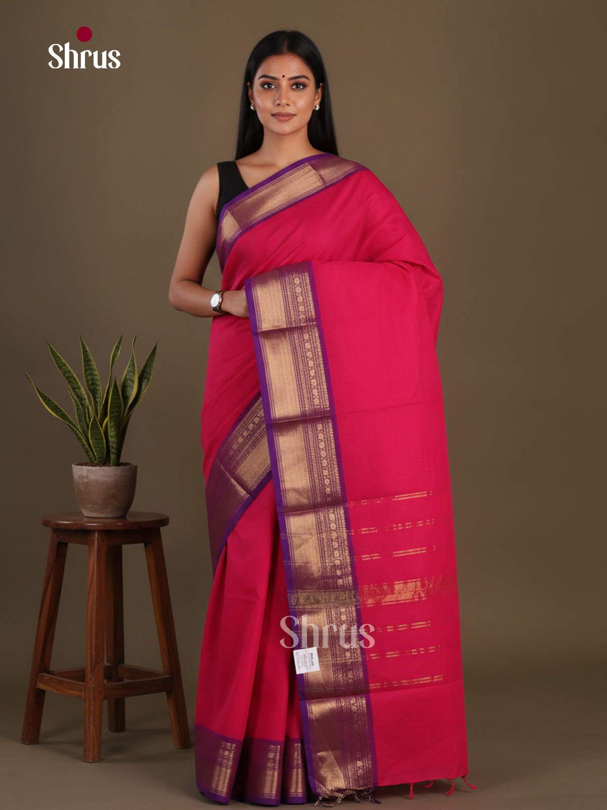 Chettinad Cotton Saree - EFS11020 - Shop on Shrus.com