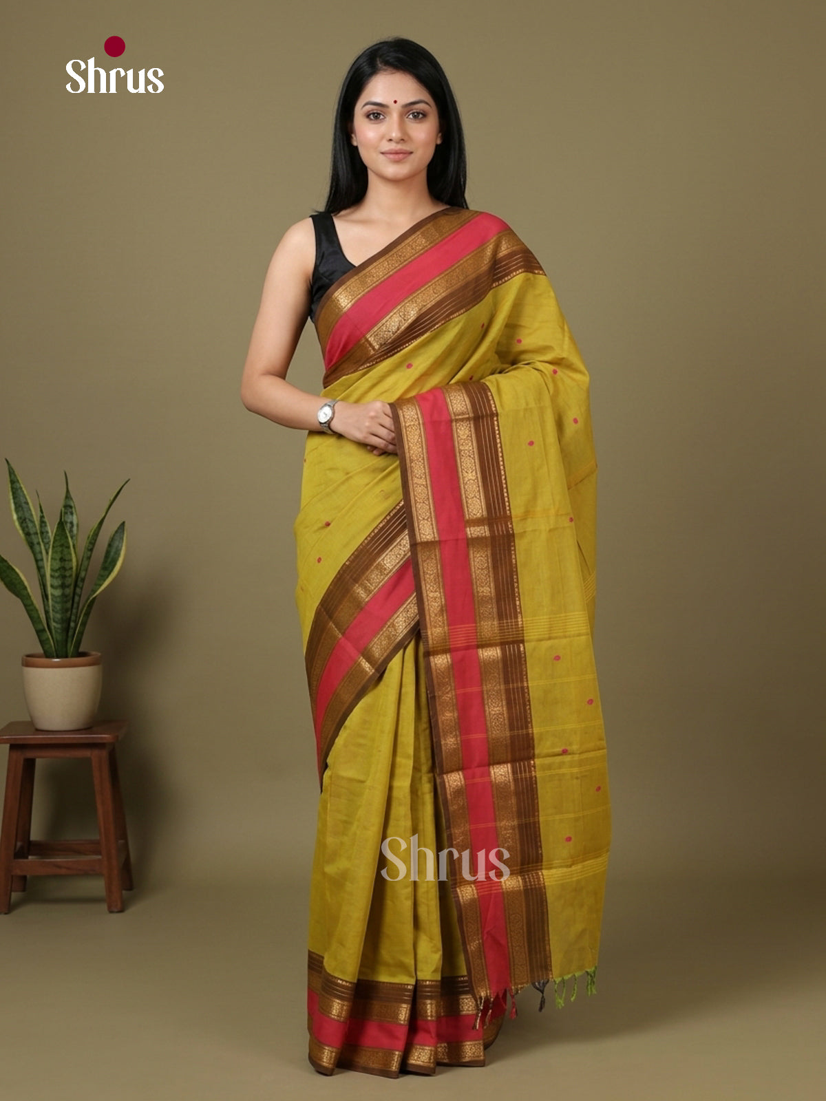 Chettinad Cotton Saree - EFS11049 - Shop on Shrus.com