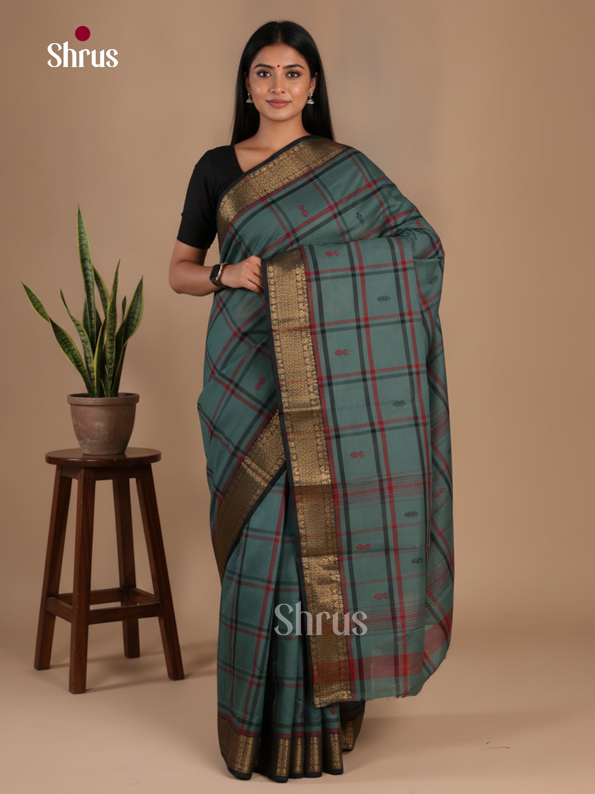Chettinad Mix Cotton Saree - EFS11152 - Shop on Shrus.com