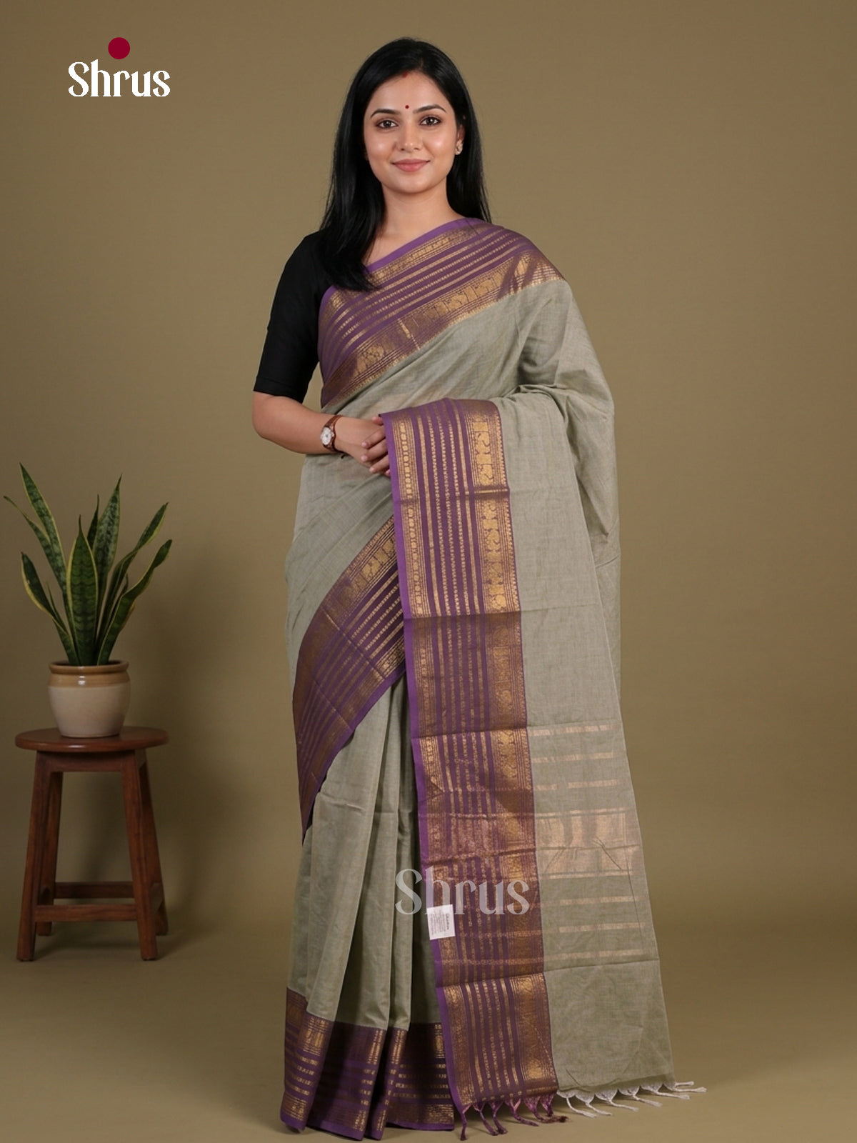 Chettinad Cotton Saree - EFS11172 - Shop on Shrus.com