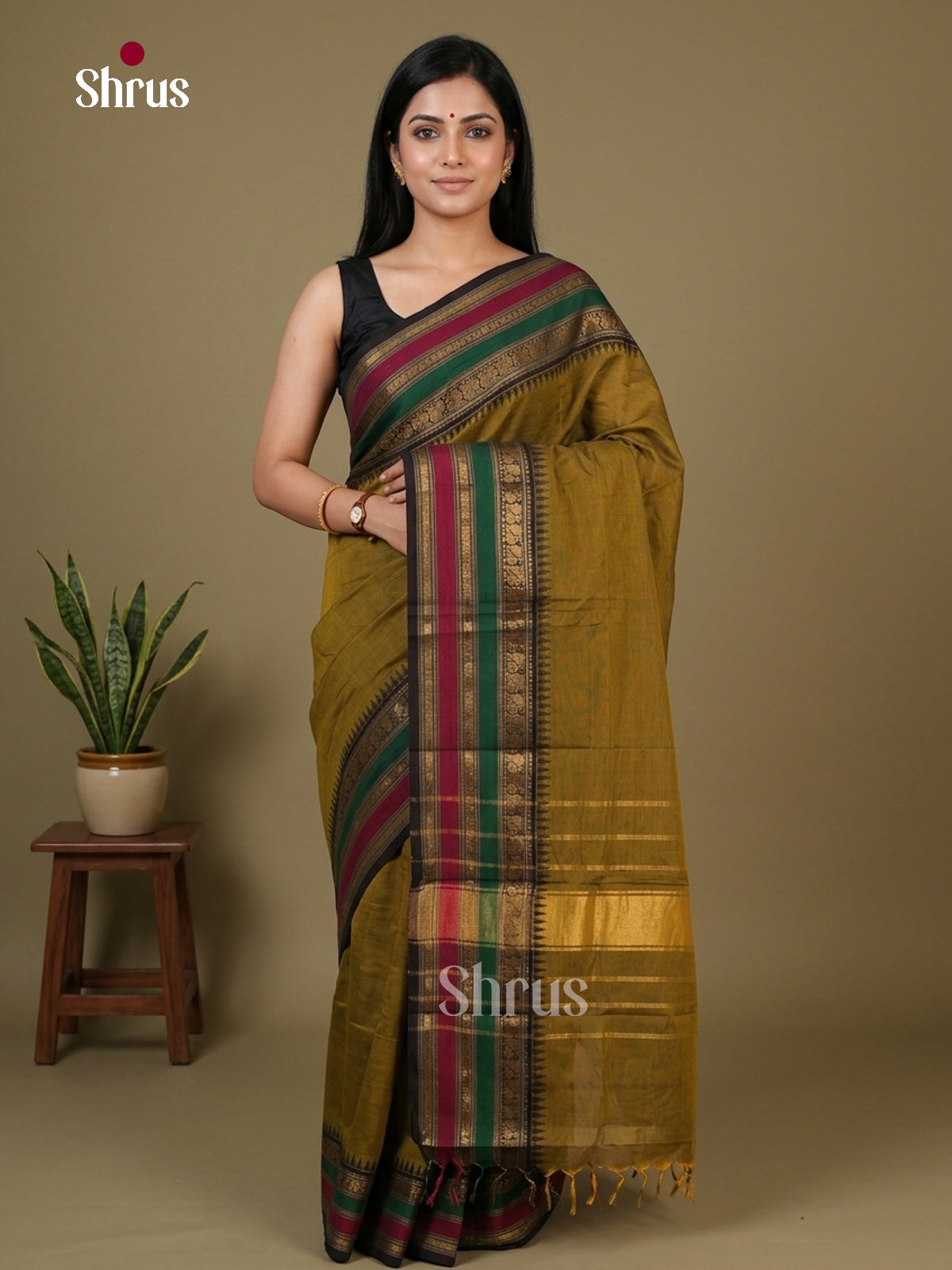 Chettinad Cotton Saree - EFS11175 - Shop on Shrus.com