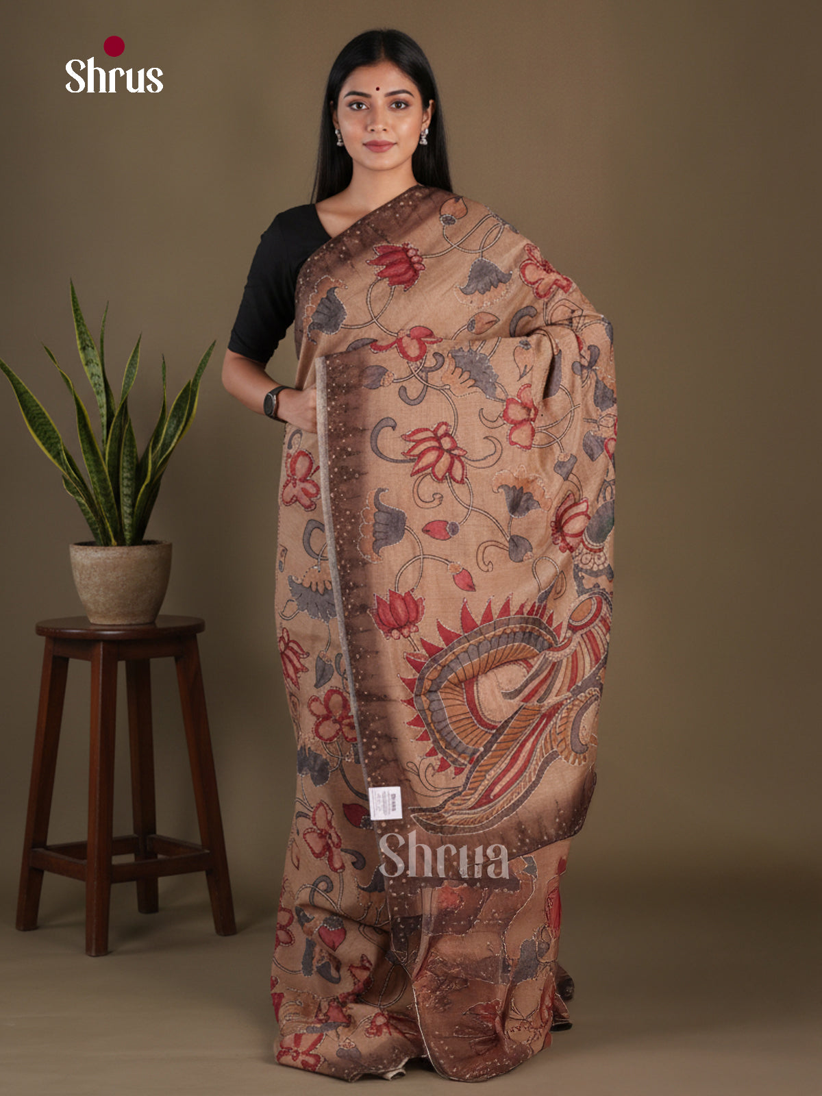 Semi Kantha Saree - EFS12023 - Shop on Shrus.com