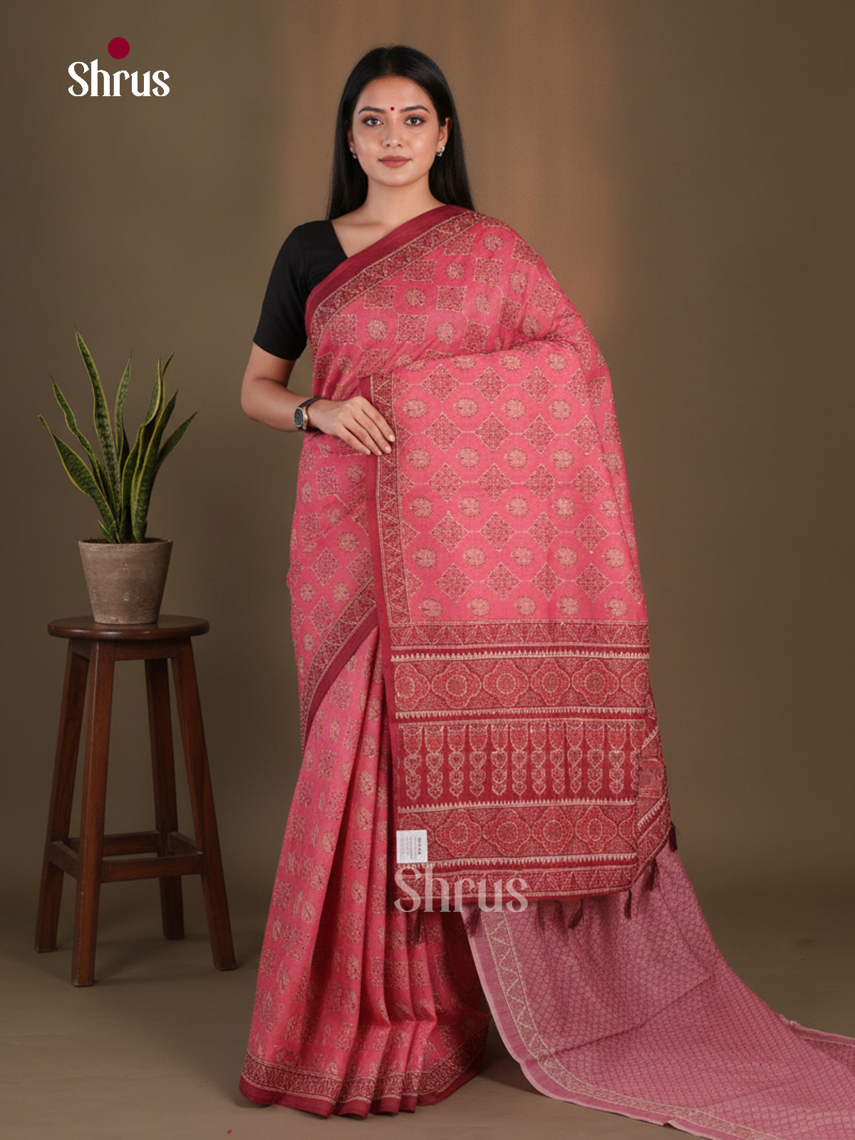 Semi Kantha Saree - EFS12038 - Shop on Shrus.com