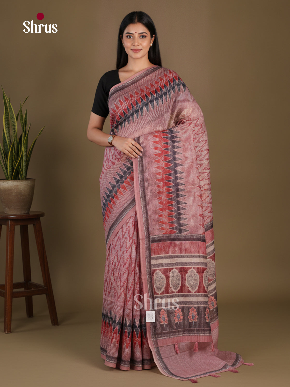 Semi Kantha Saree - EFS12136 - Shop on Shrus.com