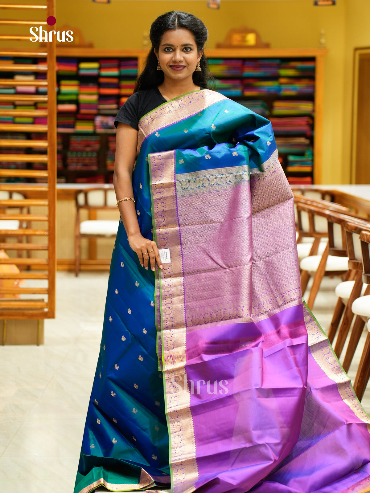 Kanchipuram silk Saree - EFS12188