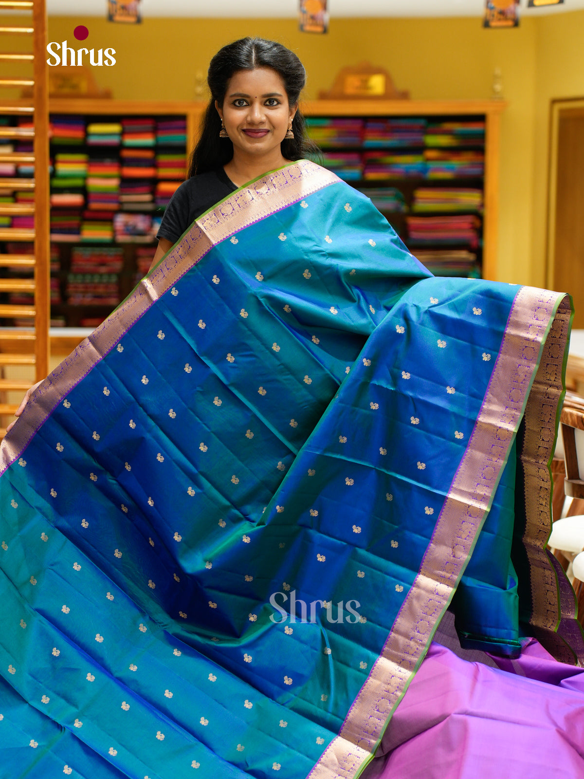 Kanchipuram silk Saree - EFS12188
