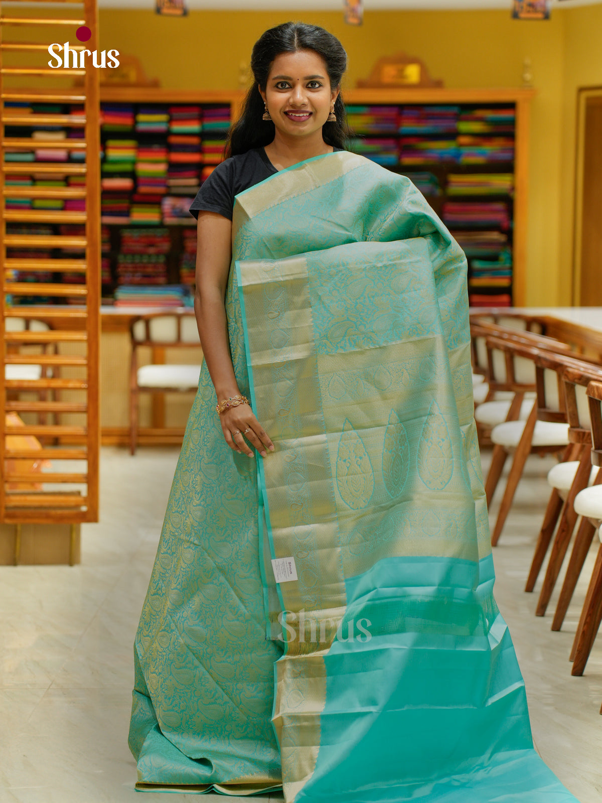 Kanchipuram silk Saree - EFS12202