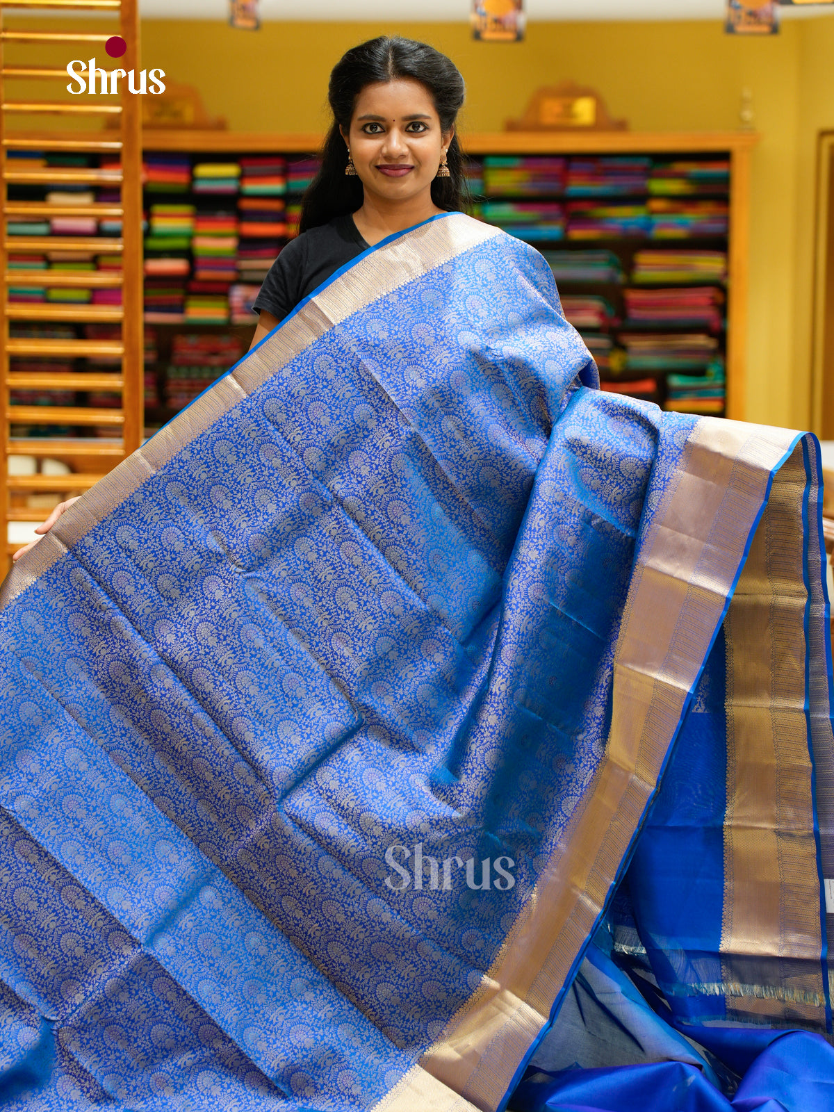 Kanchipuram silk Saree - EFS12218