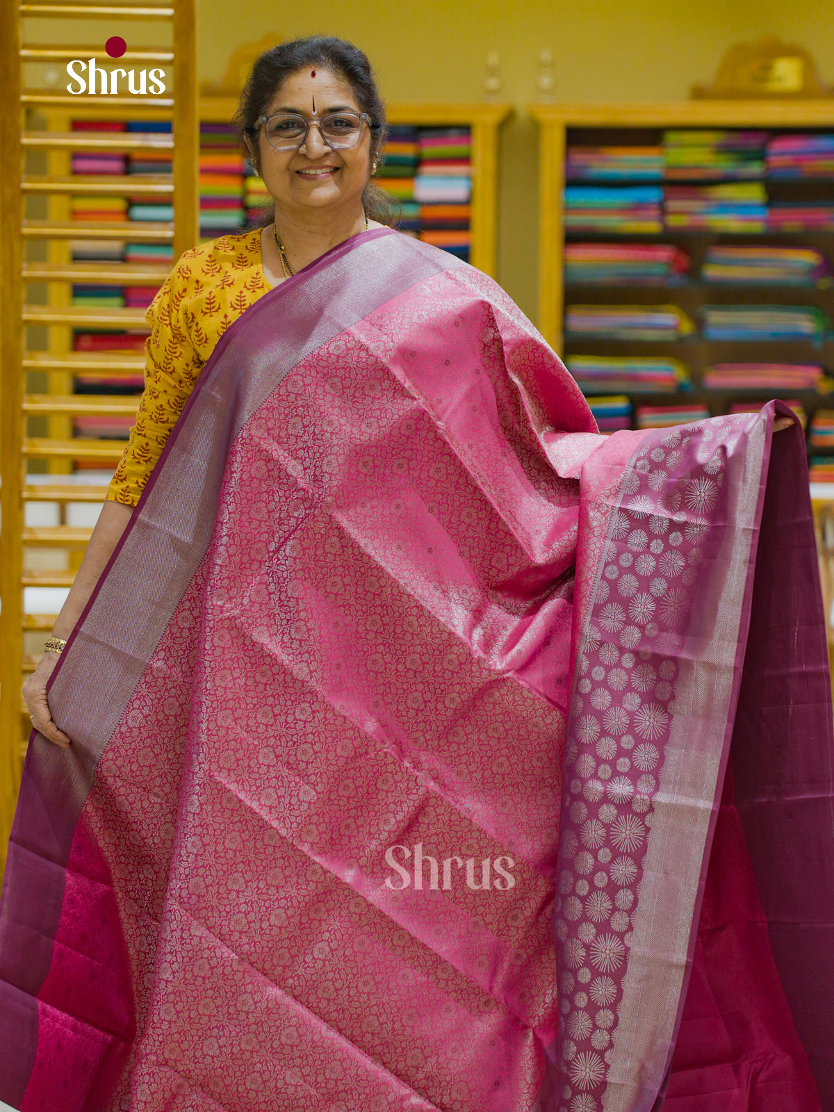 Kanchipuram silk Saree - EFS12265 - Shop on Shrus.com