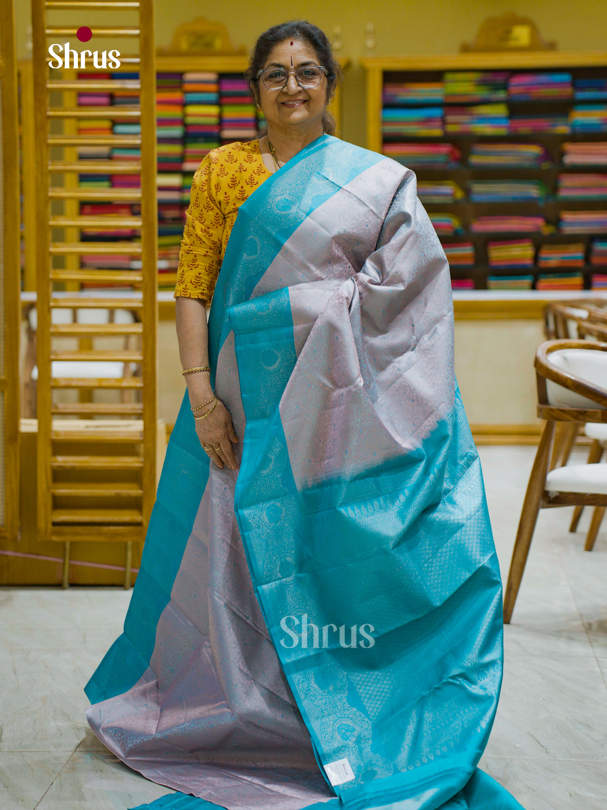 Kanchipuram silk Saree - EFS12278 - Shop on Shrus.com