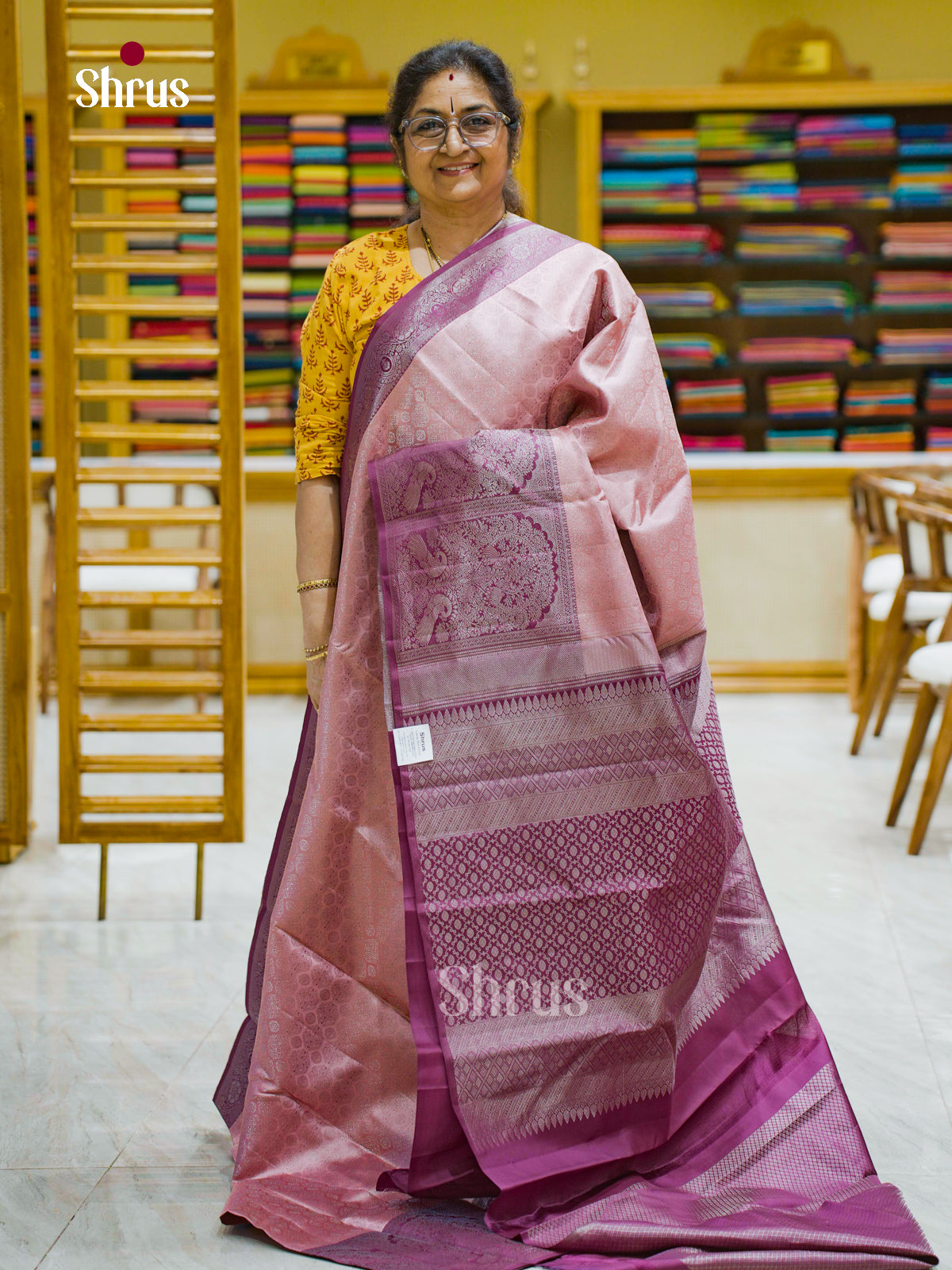 Kanchipuram silk Saree - EFS12282 - Shop on Shrus.com
