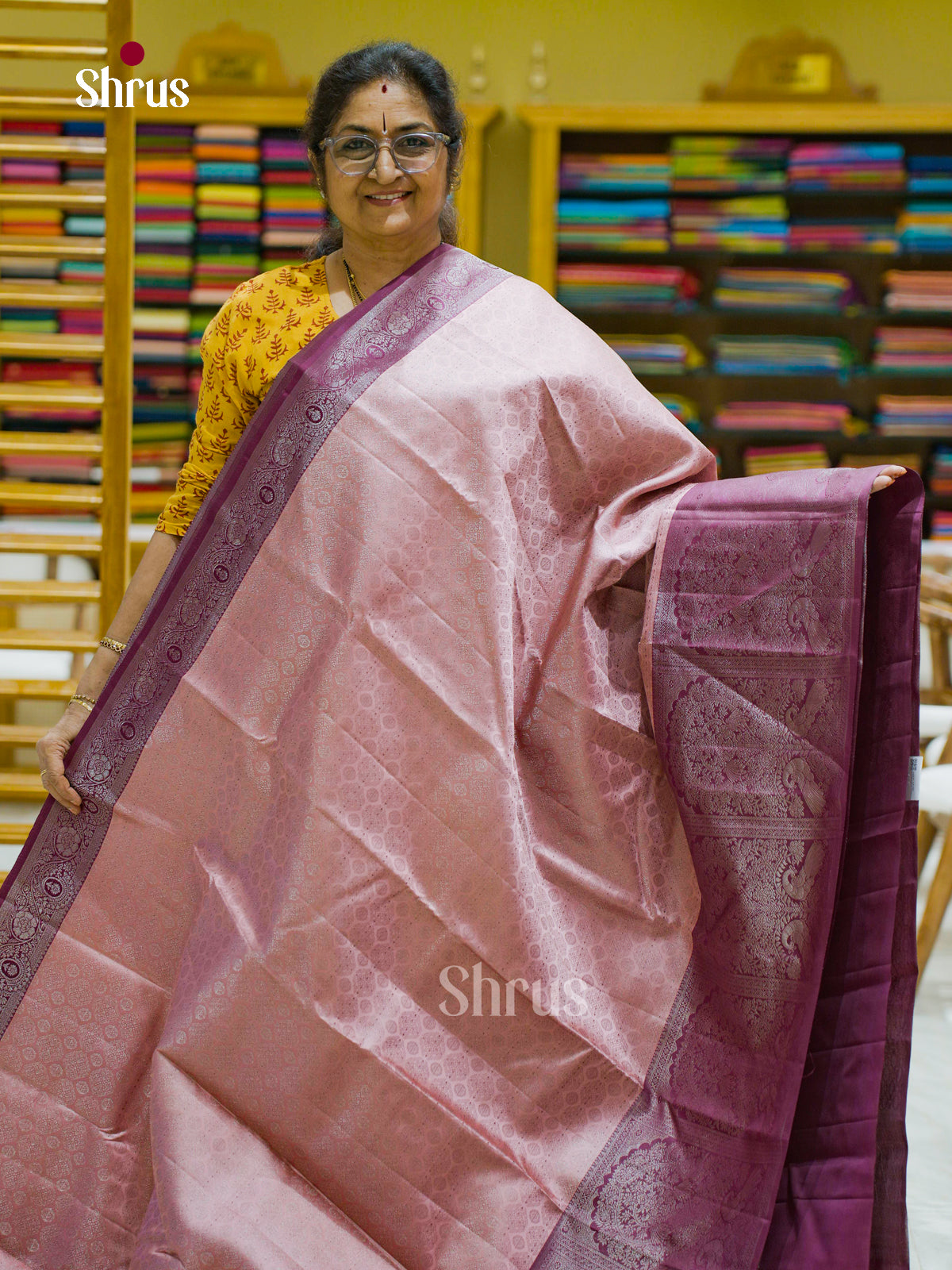 Kanchipuram silk Saree - EFS12282 - Shop on Shrus.com