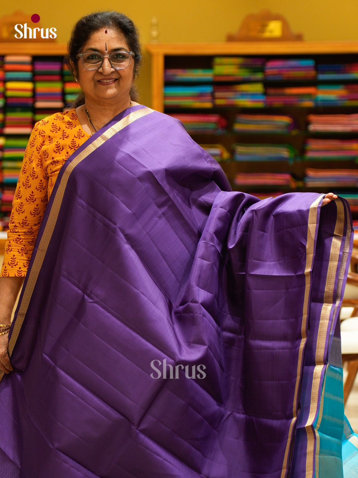 Kanchipuram silk Saree - EFS12308 - Shop on Shrus.com