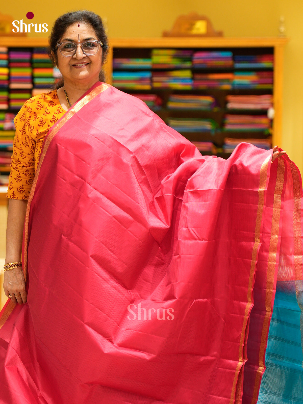 Kanchipuram silk Saree - EFS12309 - Shop on Shrus.com