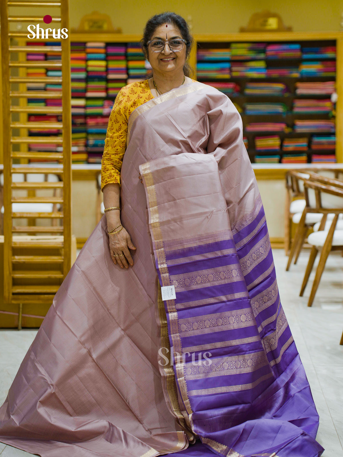 Kanchipuram silk Saree - EFS12317 - Shop on Shrus.com