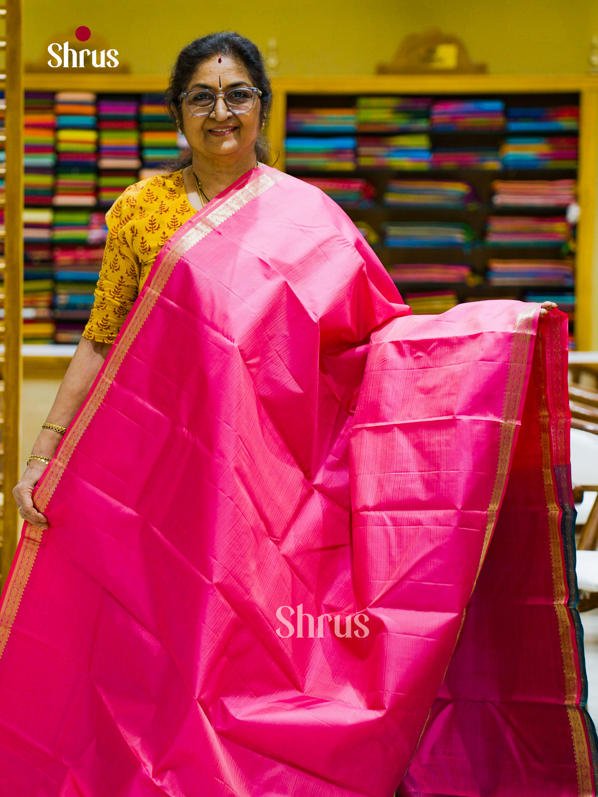 Kanchipuram silk Saree - EFS12319 - Shop on Shrus.com