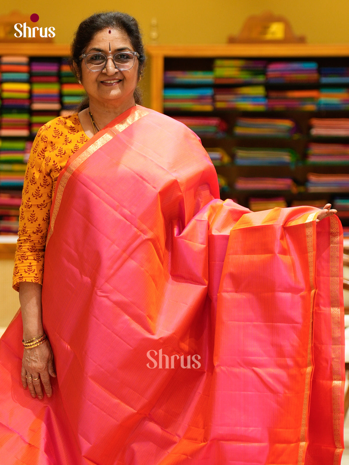 Kanchipuram silk Saree - EFS12320 - Shop on Shrus.com