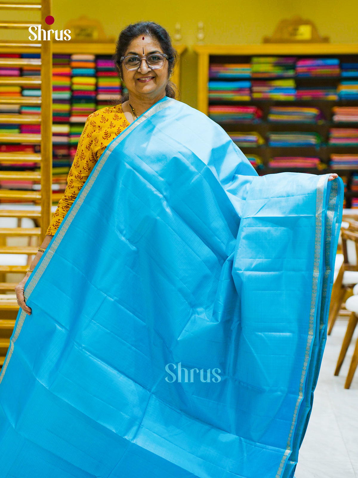 Kanchipuram silk Saree - EFS12323 - Shop on Shrus.com