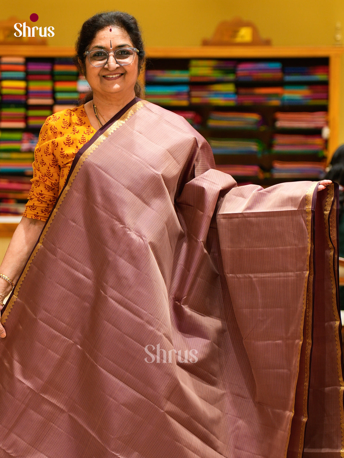 Kanchipuram silk Saree - EFS12326 - Shop on Shrus.com