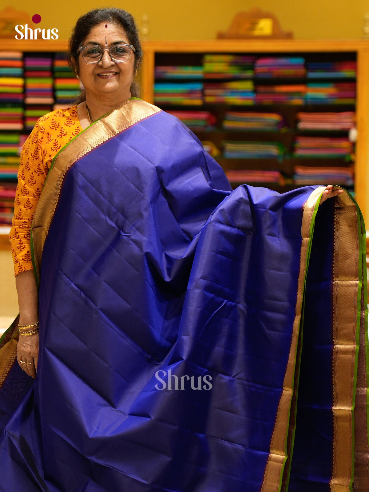Kanchipuram silk Saree - EFS12332 - Shop on Shrus.com