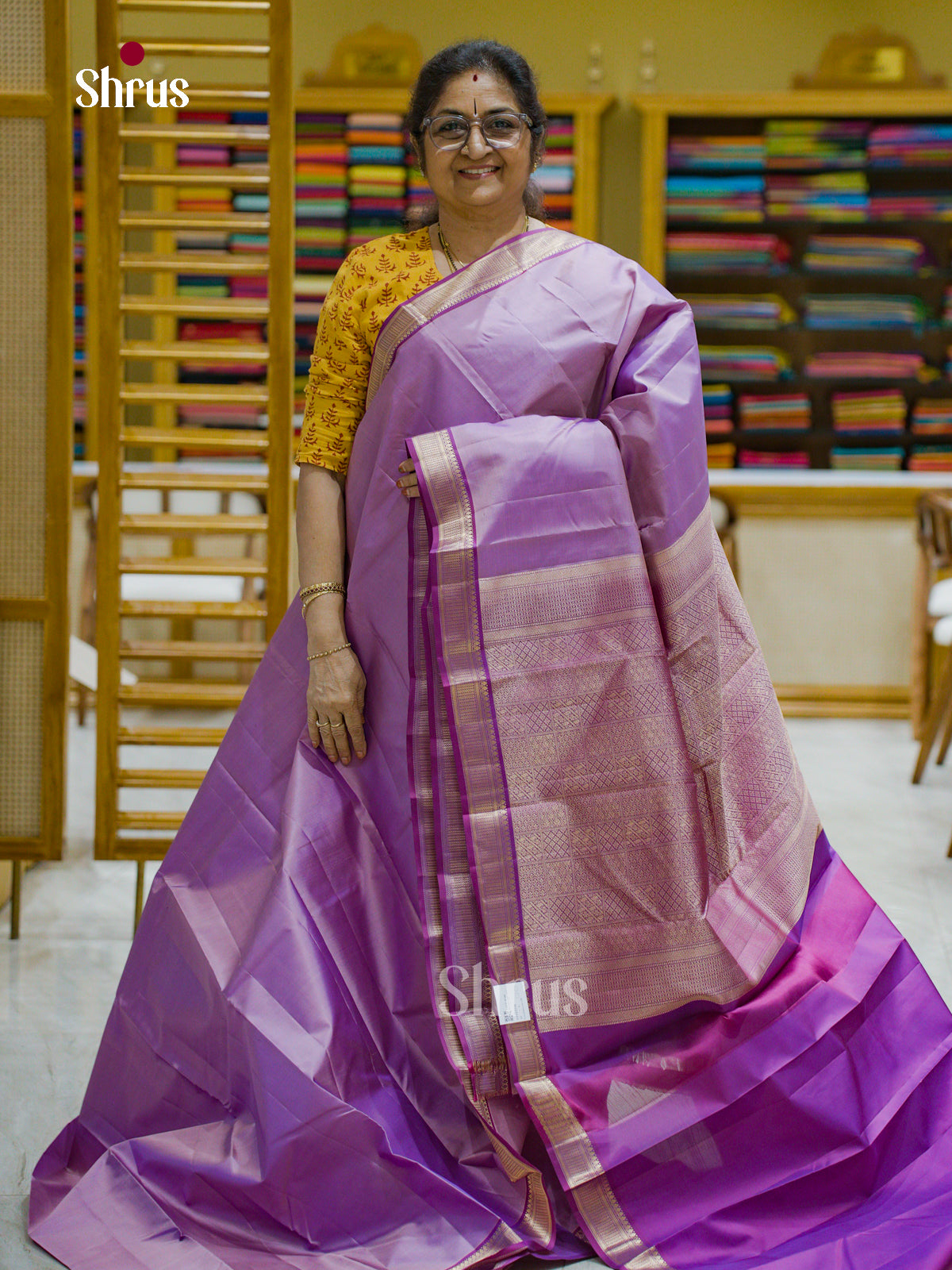 Kanchipuram silk Saree - EFS12334 - Shop on Shrus.com